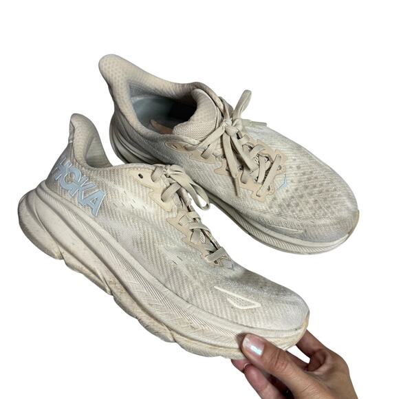 Hoka One One Womens Clifton 9 Running Shoes 7.5 - Picture 1 of 10